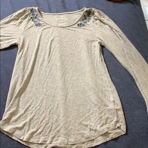Light grey AEO top